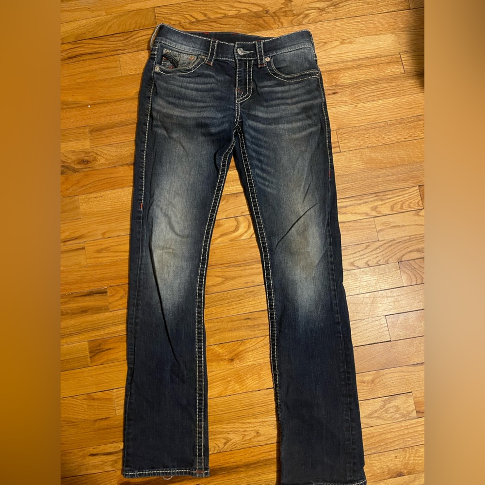 True Religion Ricky Relaxed Straight Jeans